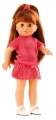 Кукла Настя в ярко-розовом вязаном платье, 40 см