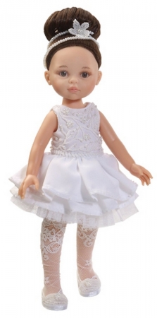 Кукла Кэрол в белом