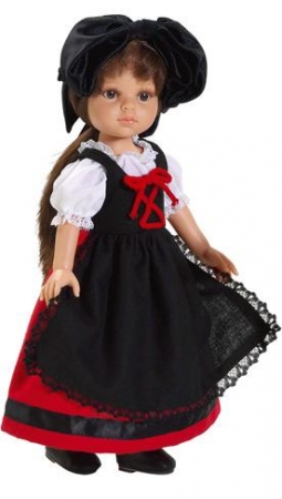 Кукла Кэрол (в эльзаской одежде), 32 см