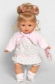 Кукла Леонора в розовом, плачет, 33 см