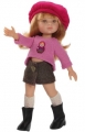 Кукла Даша в розовой кофте, берете и короткой юбке, 32 см
