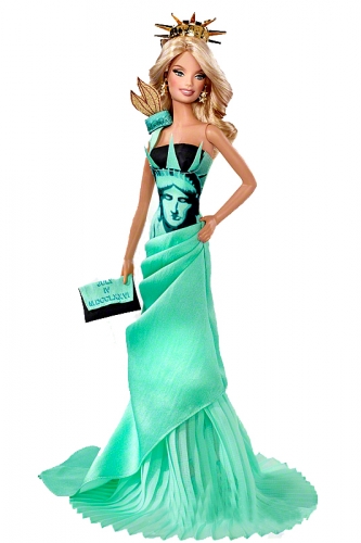 Barbie кукла Коллекционная Барби "Статуя свободы"