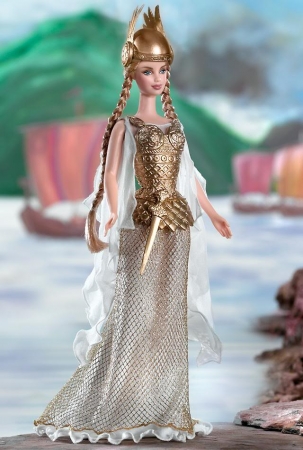 Barbie кукла Барби коллекционная Принцесса викингов