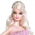 Коллекционная кукла Барби "Праздничное сияние", розовый ярлык