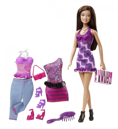 Barbie кукла Барби Подарочный набор "Барби  и мода"