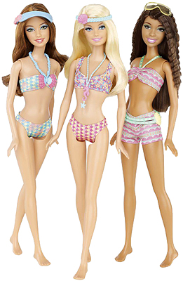 Барби Куклы из пляжной серии, в ассортименте