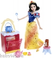 Mattel Набор Disney Принцесса "Принцесса Белоснежка на кухне"