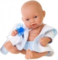 Antonio Juan Munecas Кукла-младенец Агусто в голубом, 26 см