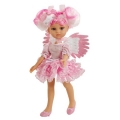 Кукла Ангел с длинными волосами в розовом