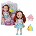 Набор с мини-куклой Малышка принцесса Дисней - Ariel & Flounder