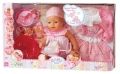 BABY born Кукла "Покорми меня" с дополнительным комплектом одежды